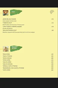 Banana Leaf menu 1