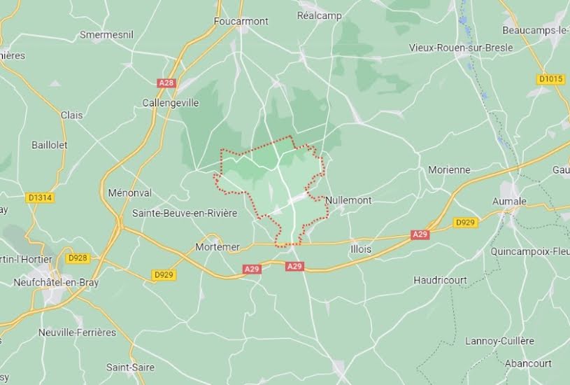  Vente Terrain à bâtir - 1 500m² à Neufchâtel-en-Bray (76270) 