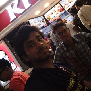 Ritesh Sharma at KFC, The Great India Place,  photos