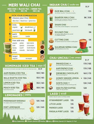 Chaayos Chai+Snacks=Relax menu 1