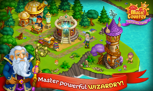 Magic Country: fairy city farm (Mod Gems)