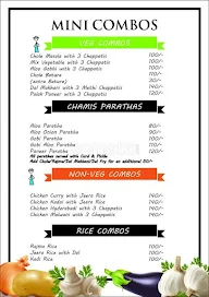 Chami's menu 2