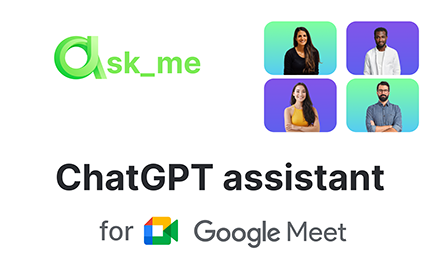 ChatGPT assistant for Google Meet small promo image