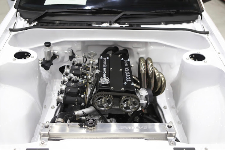 スプリンタートレノのハチロク・ワイヤータック・wekfest・ホイール交換に関するカスタム事例の投稿画像1枚目