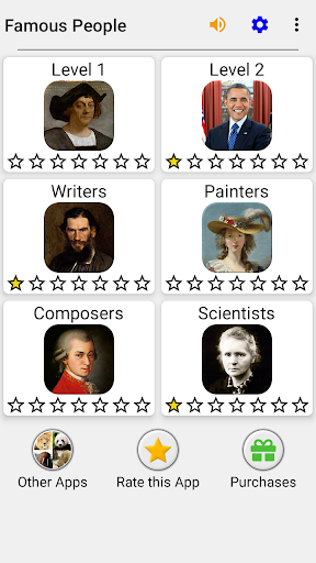 Screenshot Famous People - History Quiz