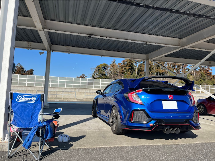 シビックタイプRのシビックタイプR FK8・袖ヶ浦フォレストレースウェイ・ハンコックRS4・サーキット走行・袖ヶ浦に関するカスタム事例の投稿画像1枚目