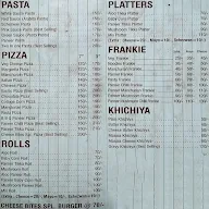 Cheese Bites menu 1