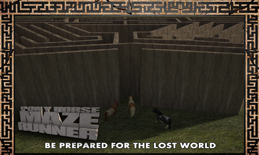 Pony Horse Maze Run Simulator