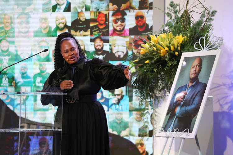 Sakina Kamwendo, a friend of Eusebius McKaiser, was the MC at his memorial service on Tuesday.