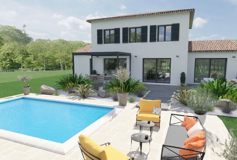  Vente Terrain + Maison - Terrain : 1 000m² - Maison : 115m² à Lussan (30580) 