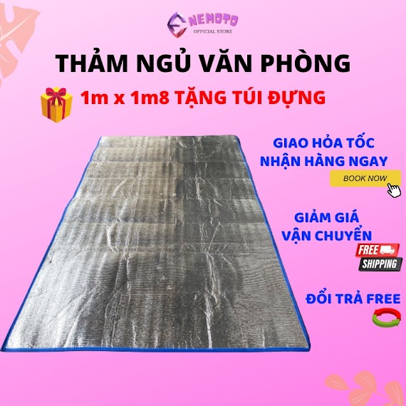 Thảm Ngủ Văn Phòng Nemoto, Chiếu Ngủ Văn Phòng Buổi Trưa Gấp Gọn Cá Nhân