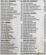 Famz Fast Food menu 1