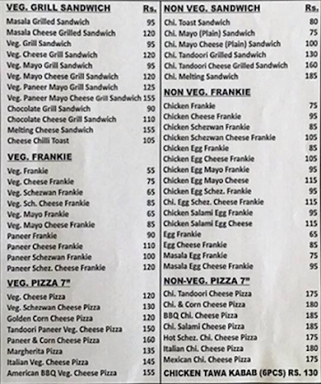 Famz Fast Food menu 