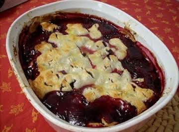 Old Fashioned Cherry Cobbler