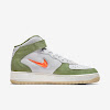 air force 1 mid 07 olive green total orange