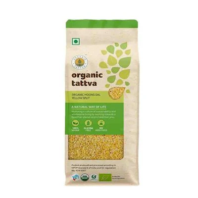 Moong Dal Yellow Spli Organic - Organic Tattva - 1 pc