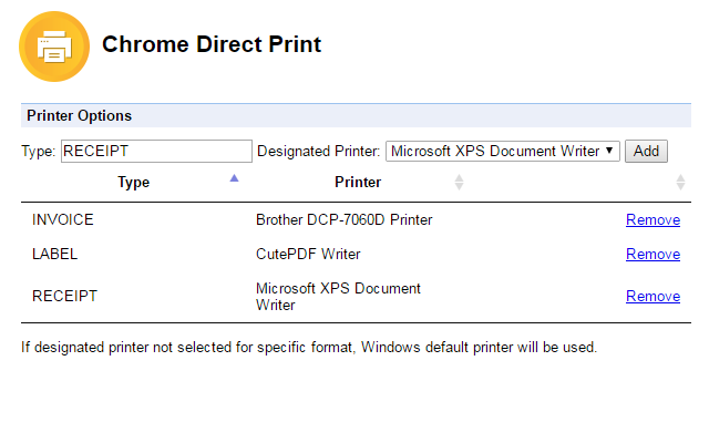 Chrome Direct Print Preview image 0