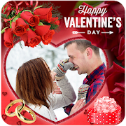 Valentine Day Photo Frame - Valentine Photo Editor  Icon