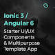 Download Ionic 3 UI/UX Components & Multipurpose Theme App For PC Windows and Mac