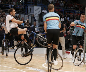 Net geen medaille voor Belgisch cyclobalduo op WK in eigen land