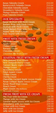 Haji Ali menu 2