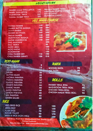 Zaika Darbar Restaurant menu 1