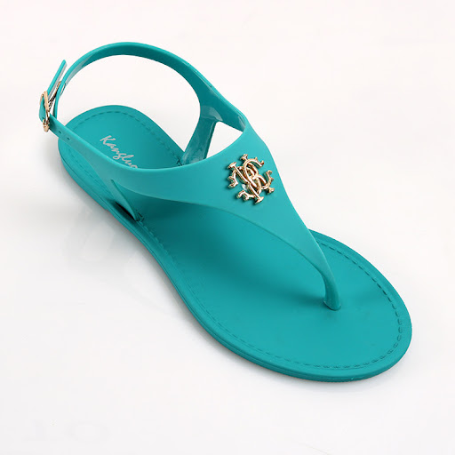 Title 7, T-Buckle Roman Flip Flops for Women. Comfortabl...