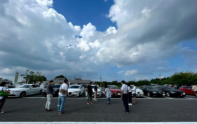 147のアルファロメオクラブ関東・オフ会・房総半島ドライブ・ジュリアが増えたに関するカスタム事例の投稿画像2枚目