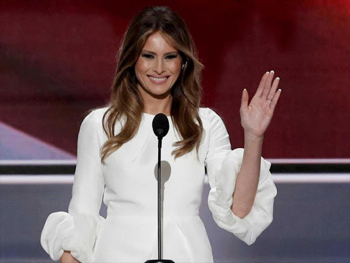 Melania Trump, wife of the US President Donald Trump./FILE