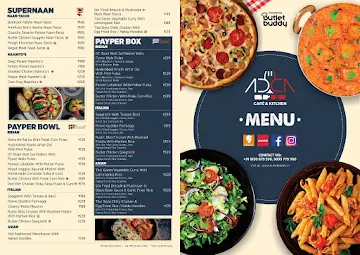 Adda126 Cafe & Kitchen menu 