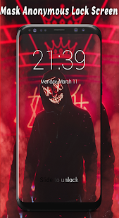 Mask Anonymous Lock Screen & Wallpapers(圖1)-速報App