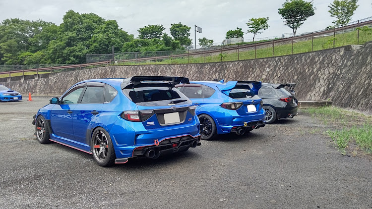 インプレッサ WRX STIの全国GV/GRオフ・愛車の差し色・梅雨入り間近？・過走行EJ・往復1200km走破！に関するカスタム事例の投稿画像4枚目