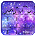 ダウンロード Liquid Galaxy Droplets  Keyboard Theme をインストールする 最新 APK ダウンローダ