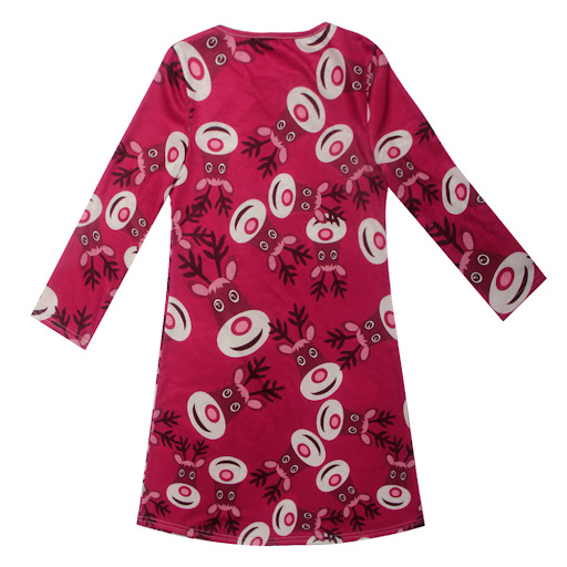 Title 8, Girls Fashion Casual Santa Printed Long Sleeve...