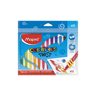 Восковые мелки ColorPeps Twist 12 цветов Maped за 305 руб.