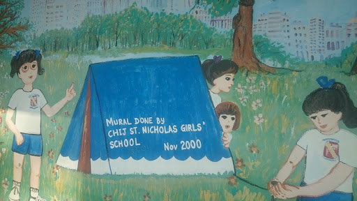 CHIJ Camping Mural