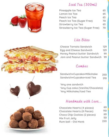 Chocolate Sprinkles menu 