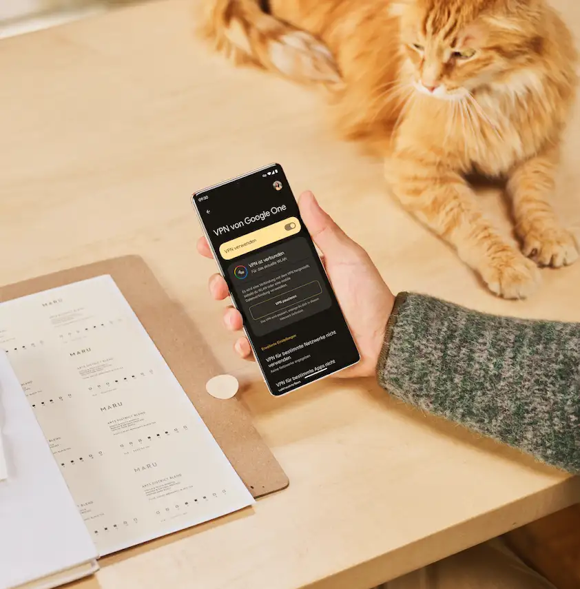 Schütze deine Daten auf deinem Smartphone mit VPN für Google Pixel.