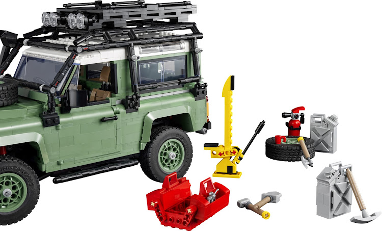 Fine accessories that depict the rugged life of a Land Rover.