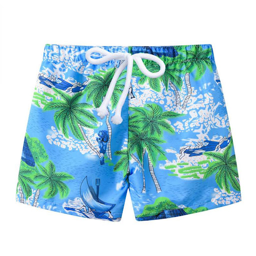 Title 2, Childrens cartoon printed shorts, comfortable ...