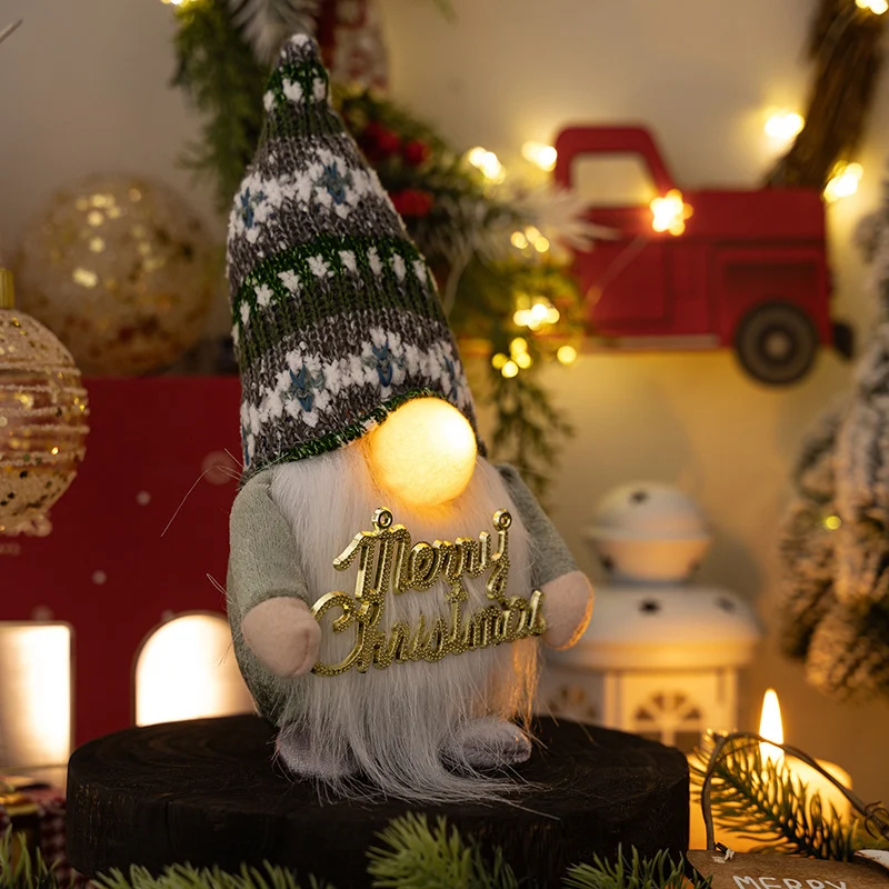 Creatieve kerstdecoratie neus met lichtjes, voor een feestelijke sfeer. Eenvoudig te gebruiken en geeft een magisch effect.