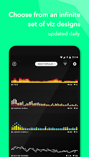 Muviz – Status Bar & Navbar Music Visualizer Screenshot