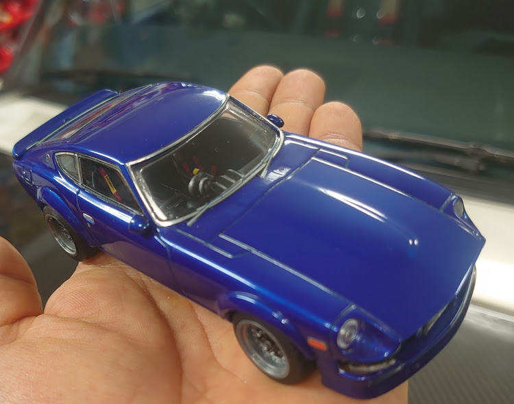スカイラインのプラモデル・キャブターボ・S30Z・楽プラ・悪魔のZに関するカスタム事例の投稿画像7枚目
