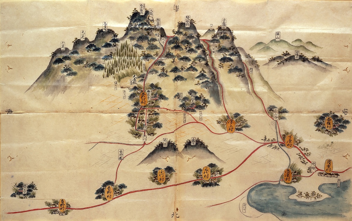 立花山絵図 Google 艺术与文化