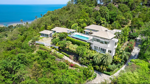 Buy this luxury villa in Ko Samui District (Thailand) - Modern villa with pool and sea view