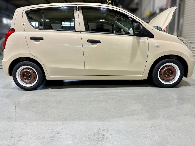 アルトの車高さがらないに関するカスタム事例の投稿画像1枚目