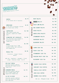 Suburban Cafe menu 2