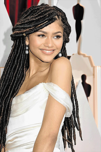 LOVE THOSE LOCKS: Singer Zendaya Coleman attends the 87th Academy Awards