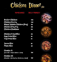 Chicken Dinner menu 1