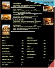 Burger Ground menu 2